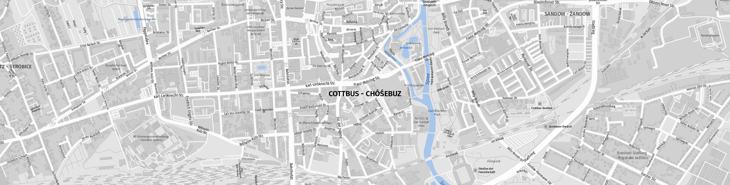 Download Map Cottbus