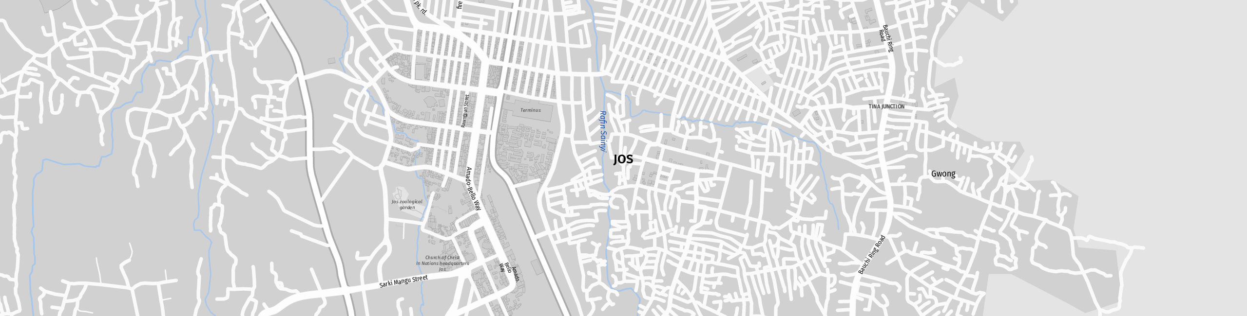 Stadtplan Jos zum Downloaden.