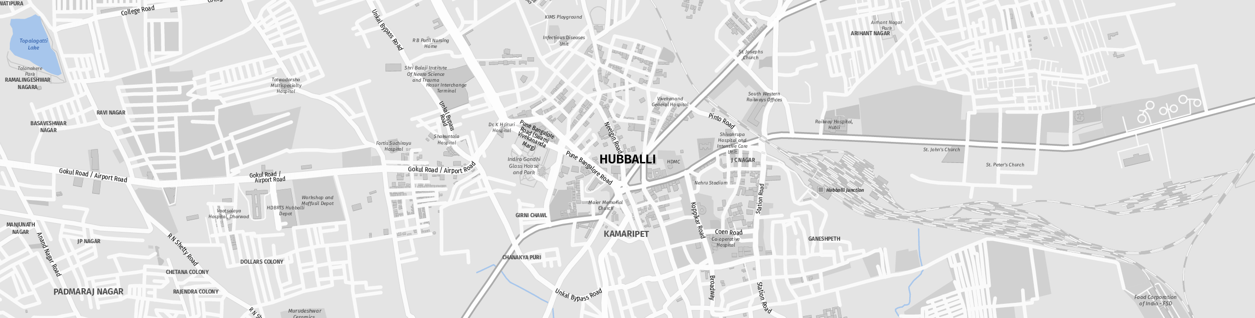 Stadtplan Hubli zum Downloaden.