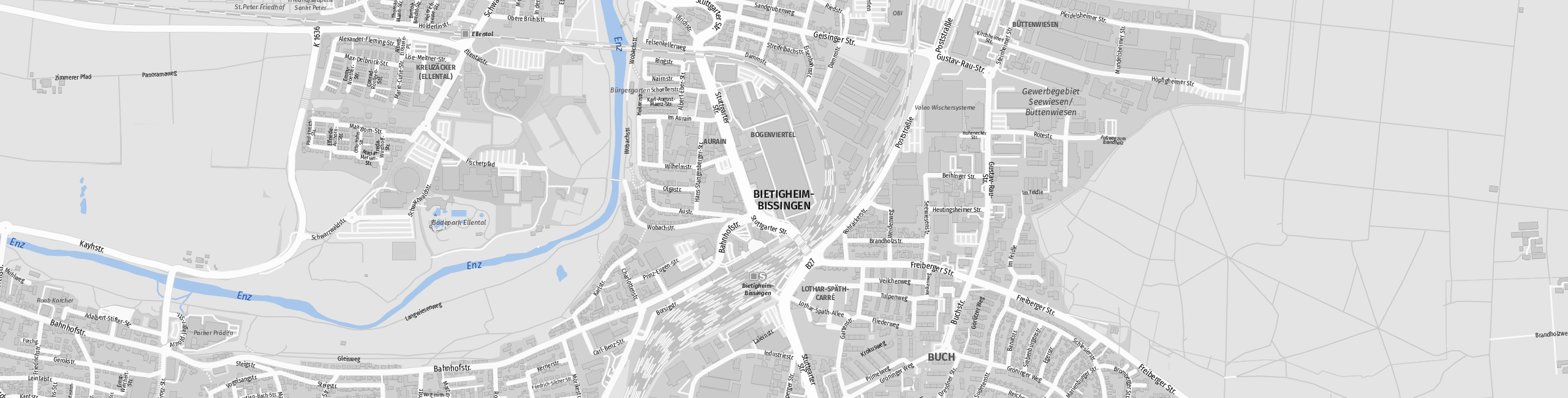 Stadtplan Bietigheim-Bissingen zum Downloaden.