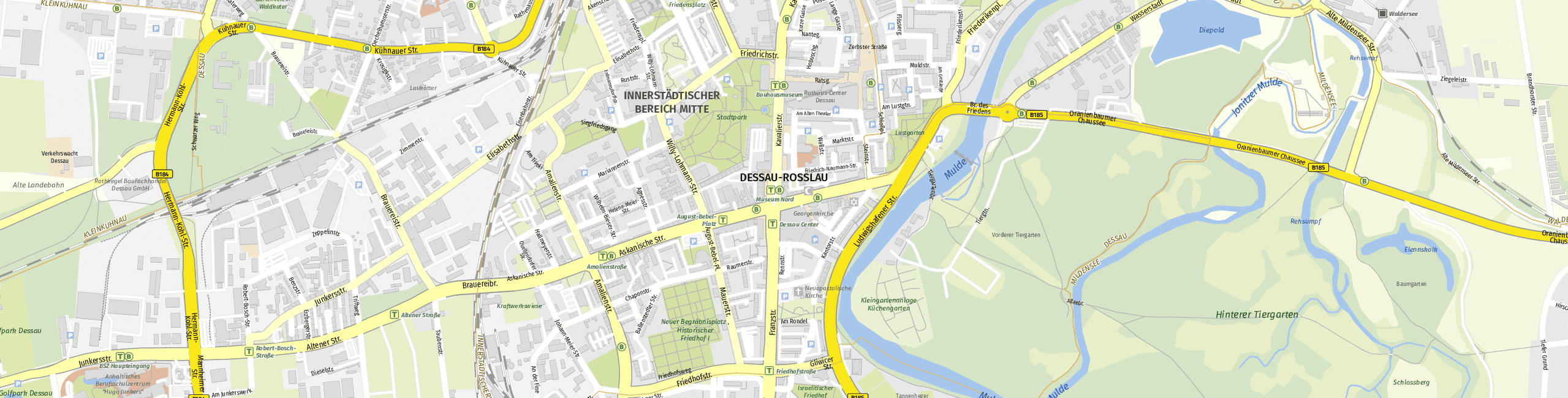 Download Stadtplan Dessau-Roßlau