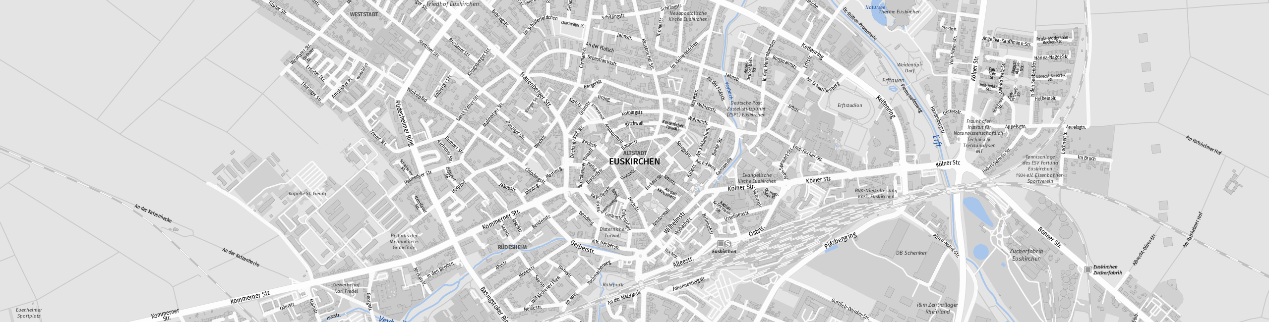 Stadtplan Euskirchen zum Downloaden.