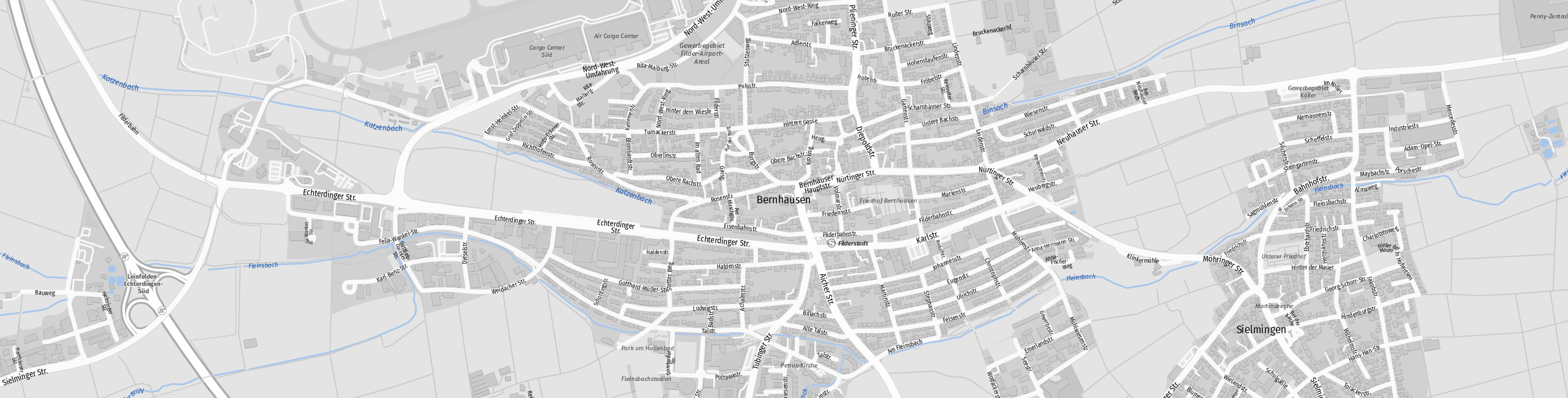 Stadtplan Filderstadt zum Downloaden.