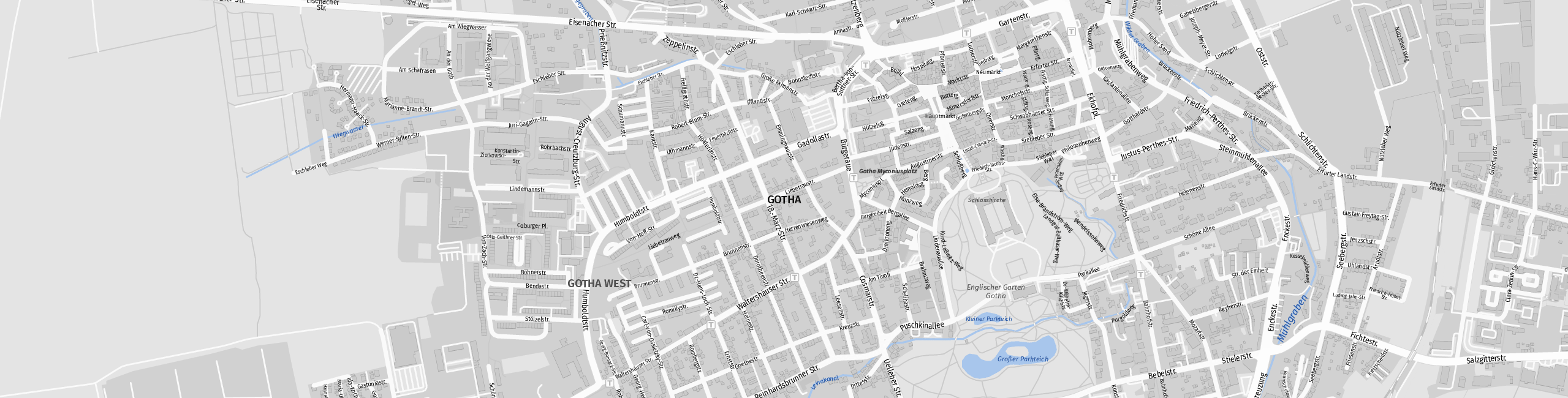 Stadtplan Gotha zum Downloaden.