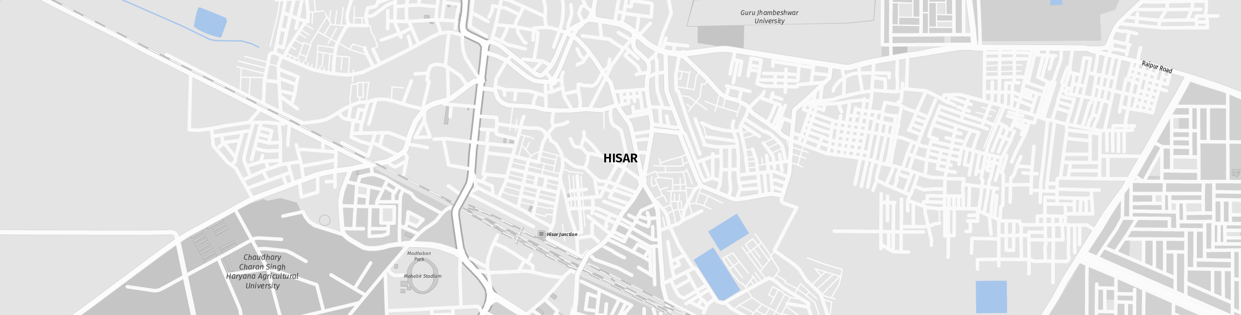 Stadtplan Hisar zum Downloaden.