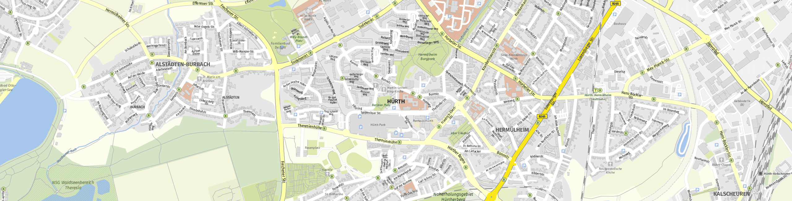 Download Stadtplan Hürth