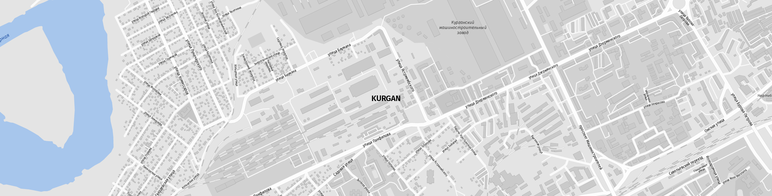 Stadtplan Kurgan zum Downloaden.