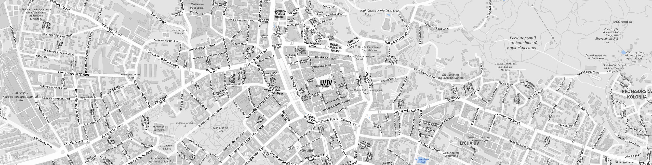 Stadtplan Lviv zum Downloaden.