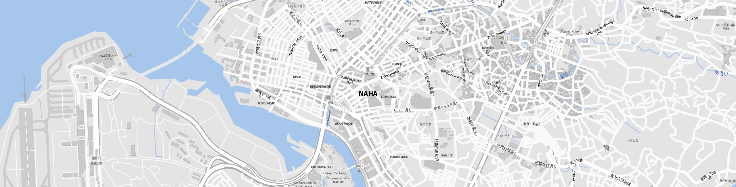 Stadtplan Naha zum Downloaden.