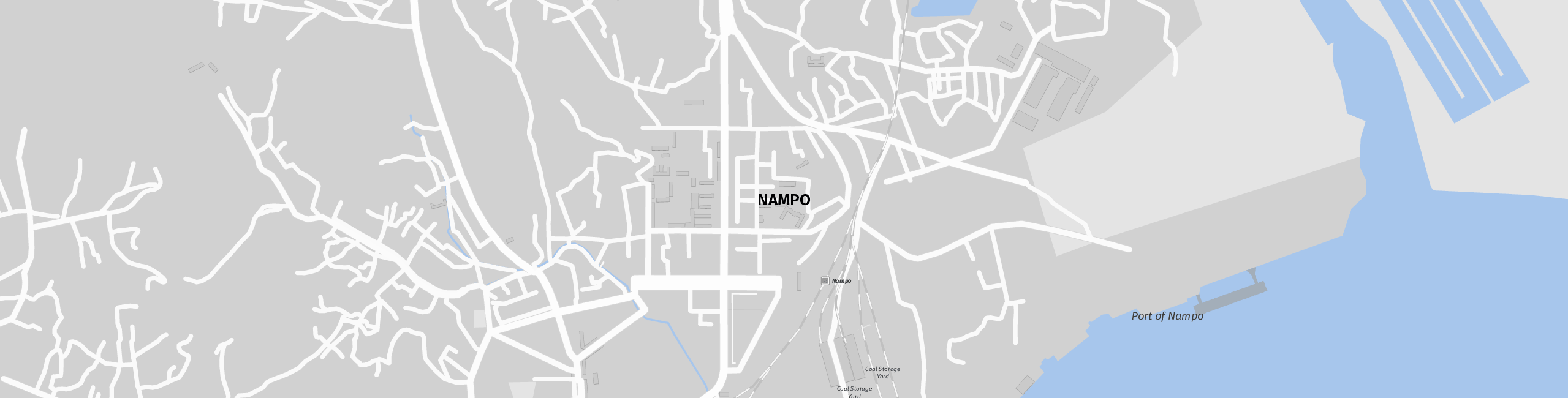 Stadtplan Namp'o zum Downloaden.