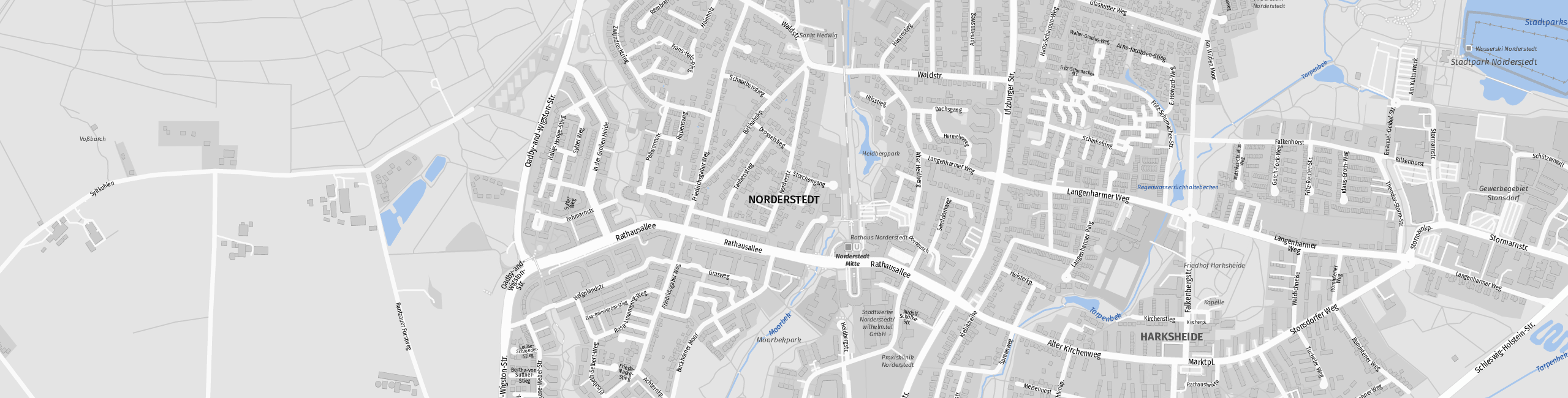 Stadtplan Norderstedt zum Downloaden.
