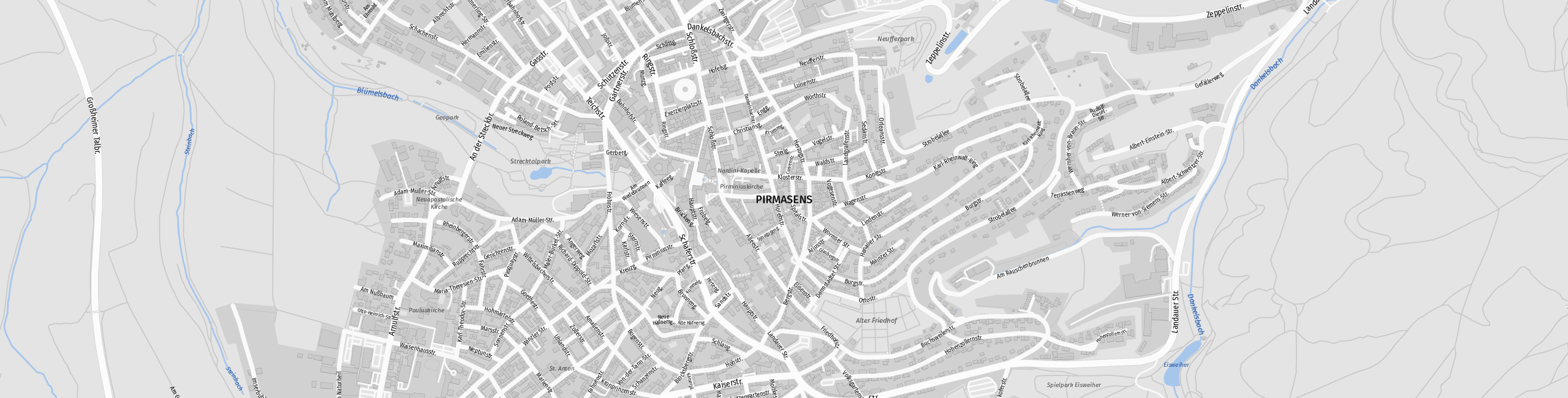 Stadtplan Pirmasens zum Downloaden.