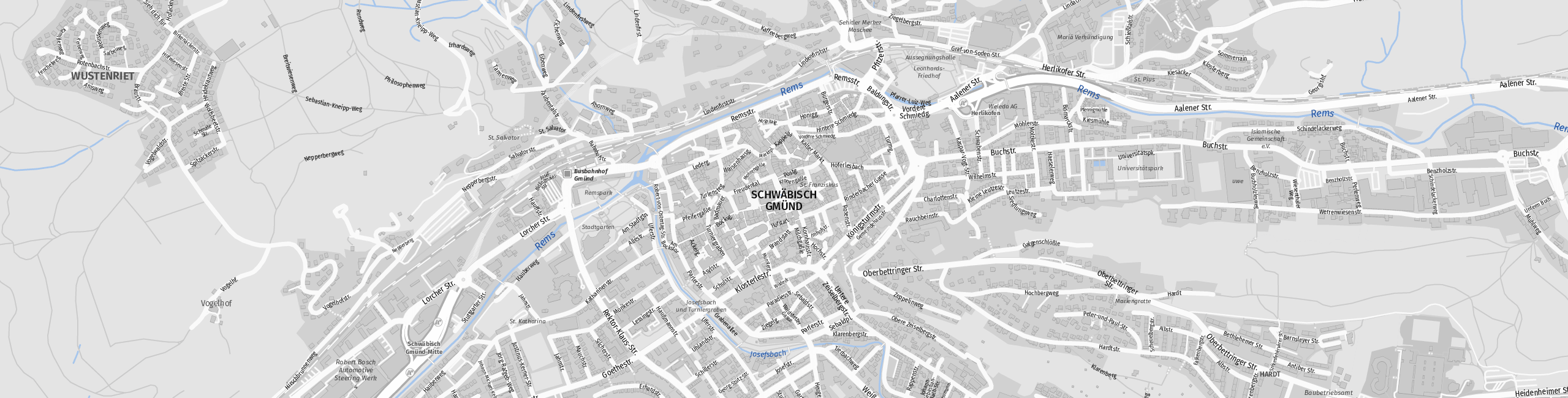 Stadtplan Schwäbisch Gmünd zum Downloaden.