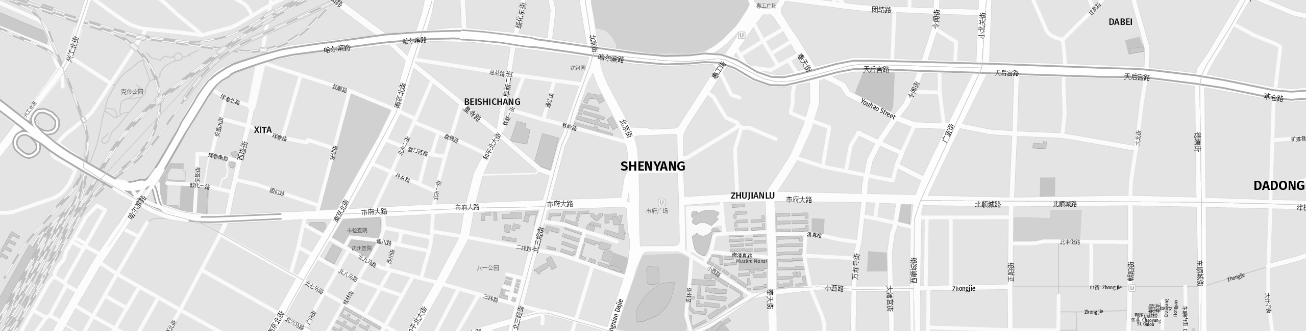 Stadtplan Shenyang zum Downloaden.