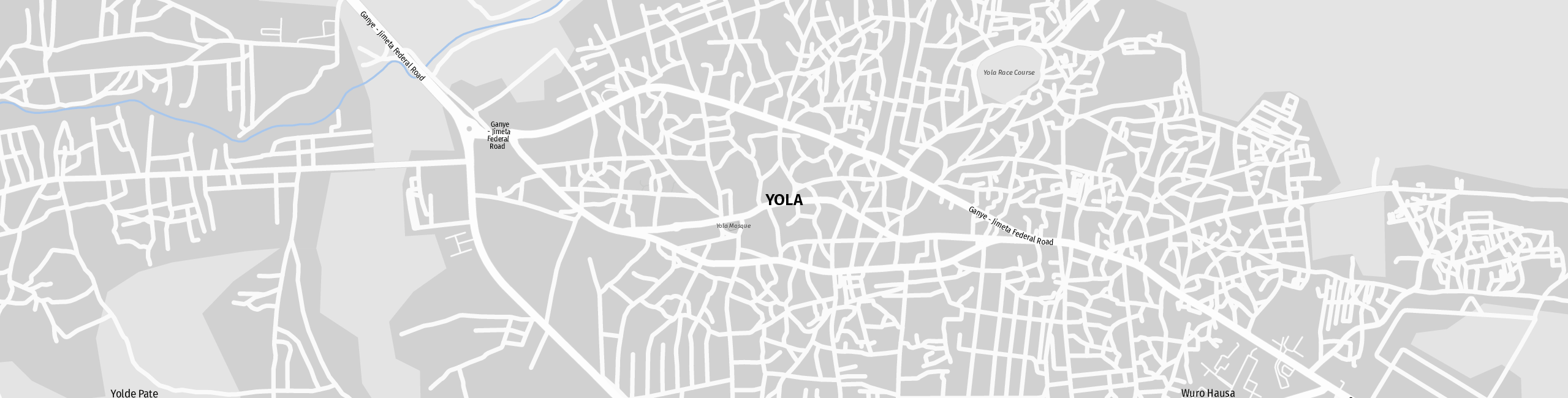 Stadtplan Yola zum Downloaden.