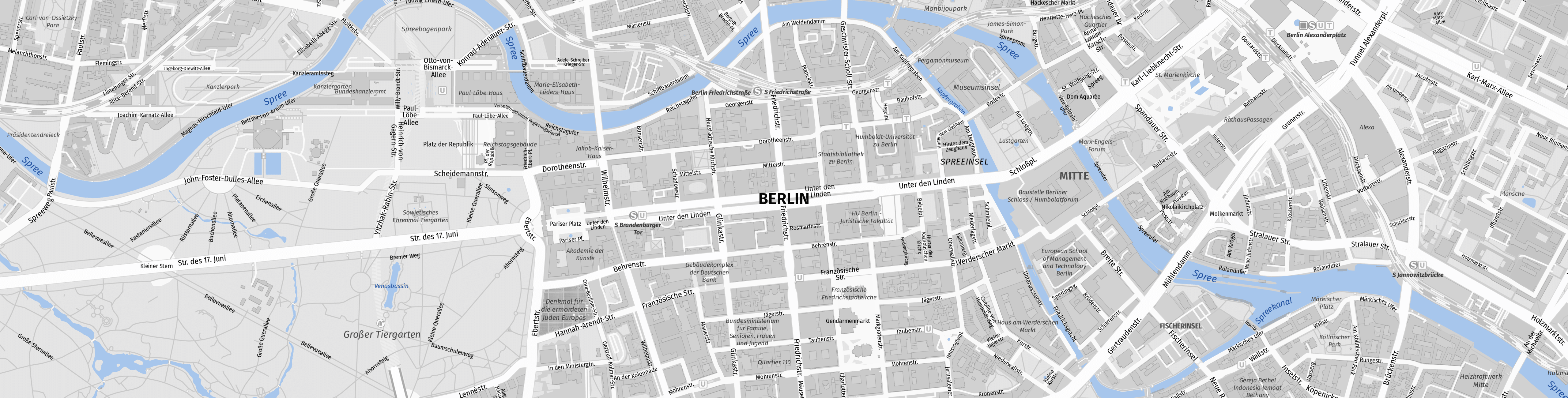 city map Berlin vector PDF download